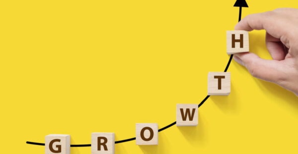 Hand moving growth blocks