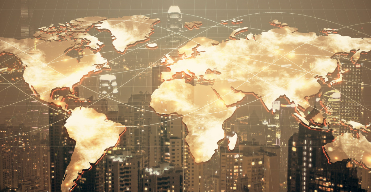 Map of the world