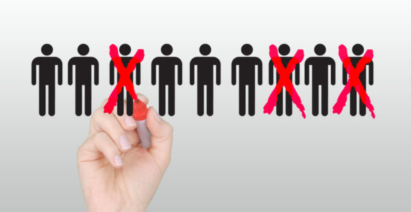 Job cuts one in three