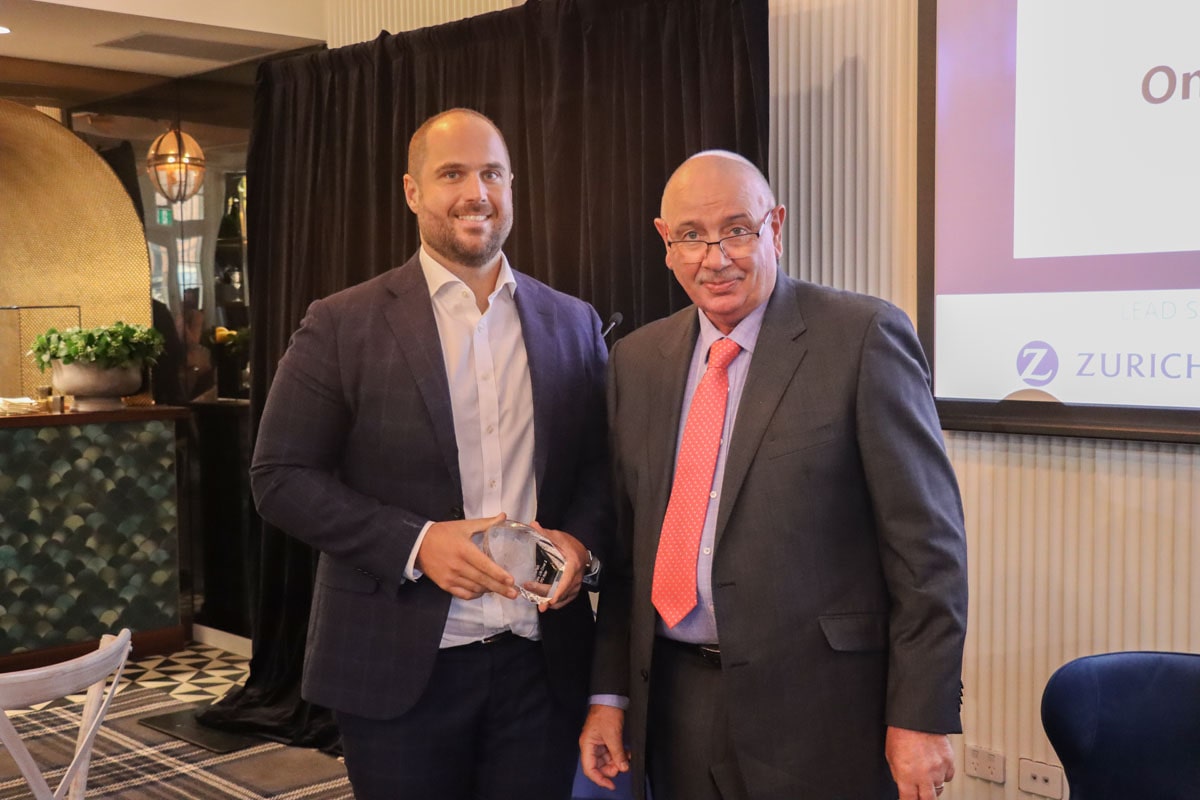 Term and TPD Award Winner with Mike Taylor